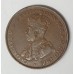 AUSTRALIA 1920 . ONE 1 PENNY . VARIETY . BOTTOM DOT . INDIAN DIE